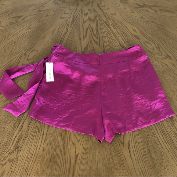 NWT Bisou Bisou Wrap Tie Shorts - Picture 3 of 10